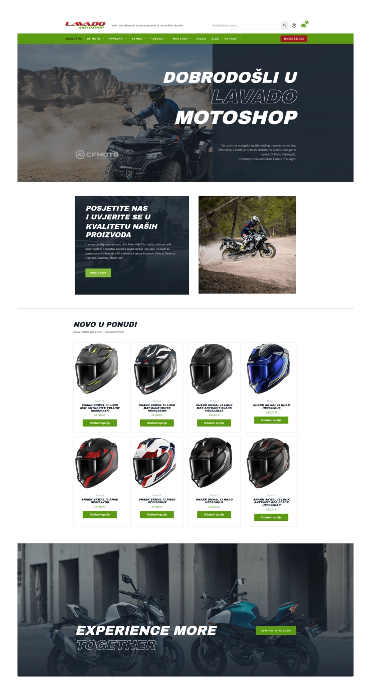 Lavado Moto shop